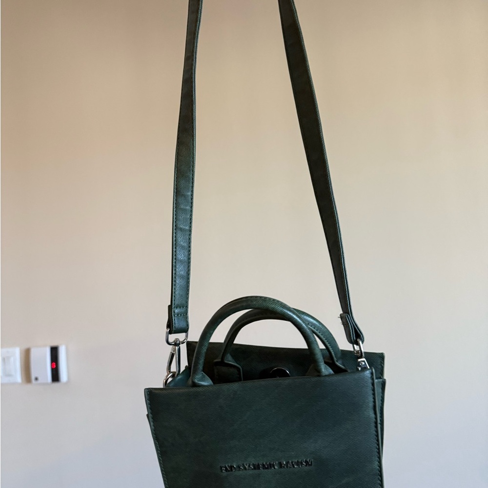 Brandon Blackwood Forest Green End Systemic Racism Mini purse - Picture 5 of 5